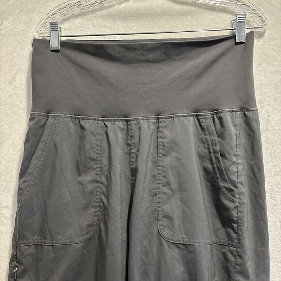 Patagonia Women's Light & Lined Studio Travel Pants Pockets Gray Size Medium - Picture 2 of 13
